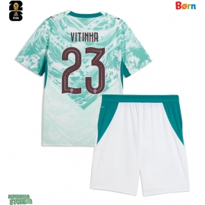 Portugal Vitinha #23 Replika Babytøj Udebanesæt Børn VM 2026 Kortærmet (+ Korte bukser)